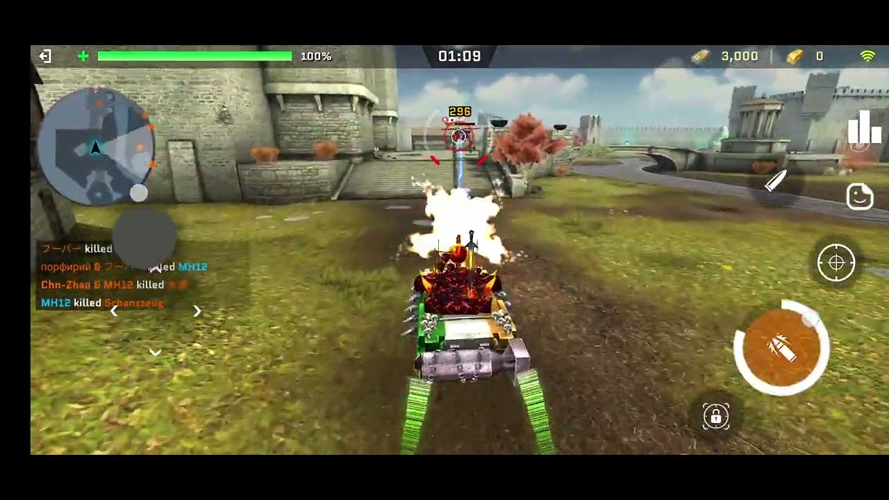 Massive Warfare Chiften T4 FR+ Dixon Twin No paint 40 kills