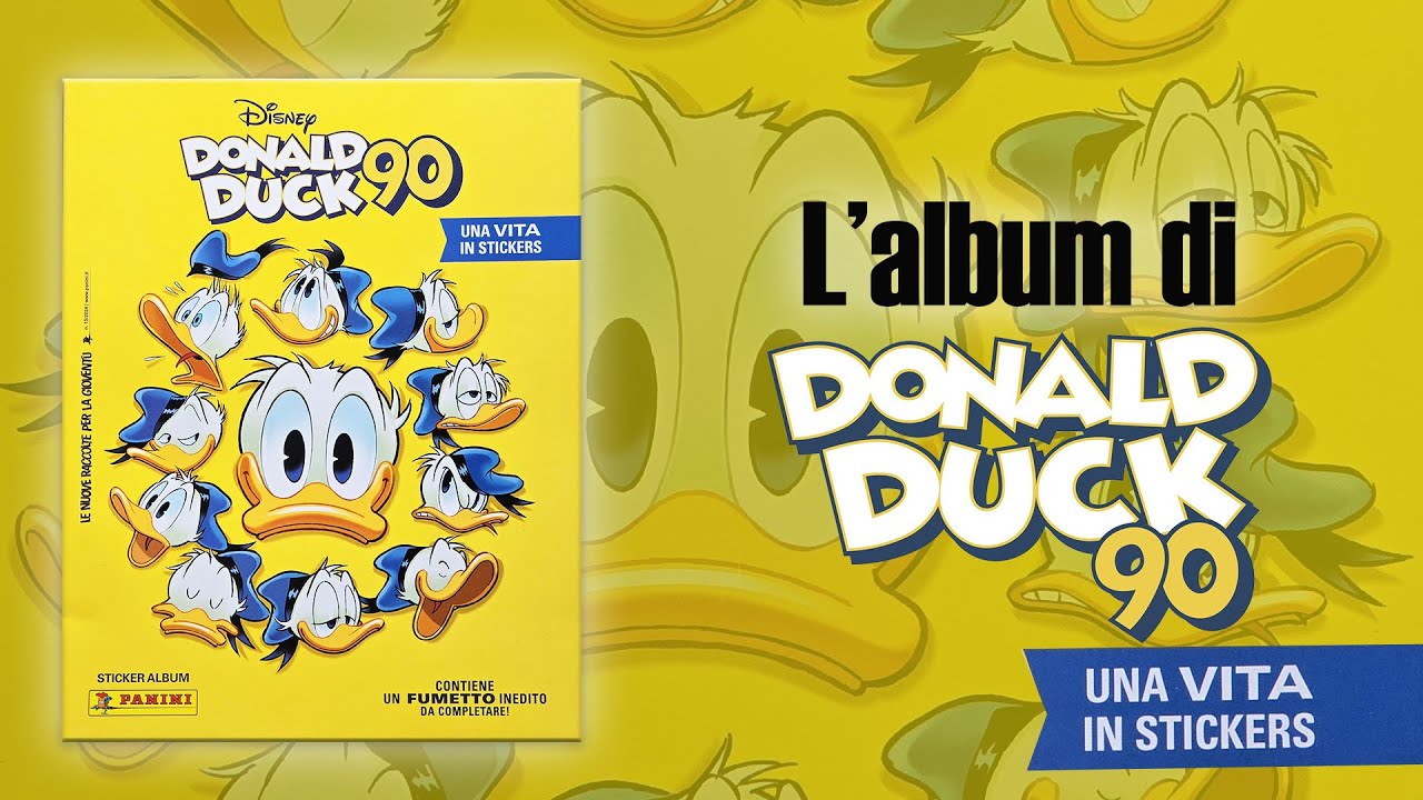 L'Album di Donald Duck 90 Una vita in stickers - Finalmente!
