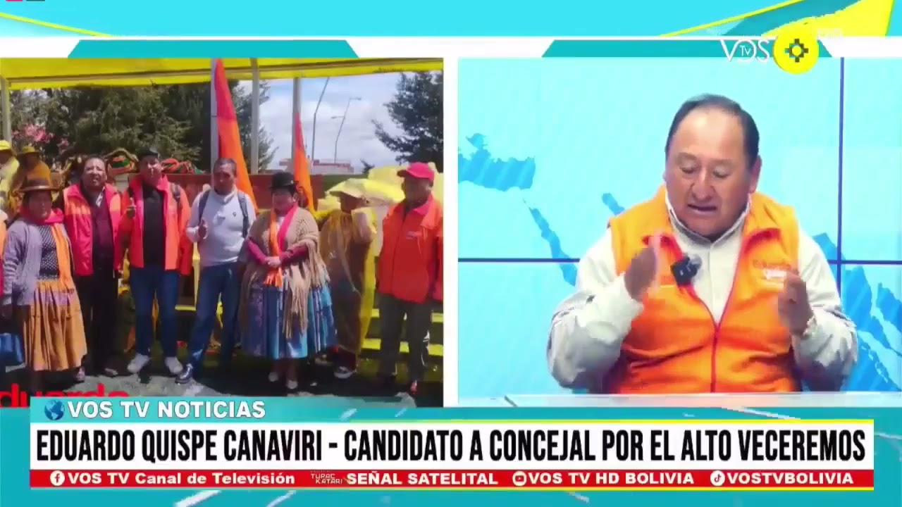 Eduardo Quispe Canaviri - Candidato a Concejal por El Alto VECEREMOS