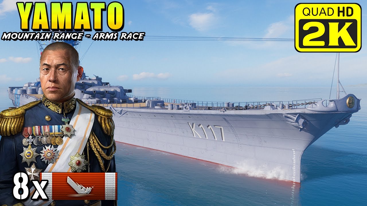 Battleship Yamato - 15 second reload with Yamamoto