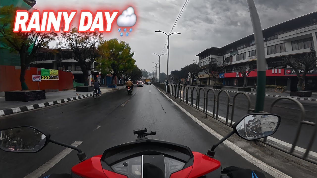 2Hr Fast Earning on a Cloudy & Rainy Day | POV Rider