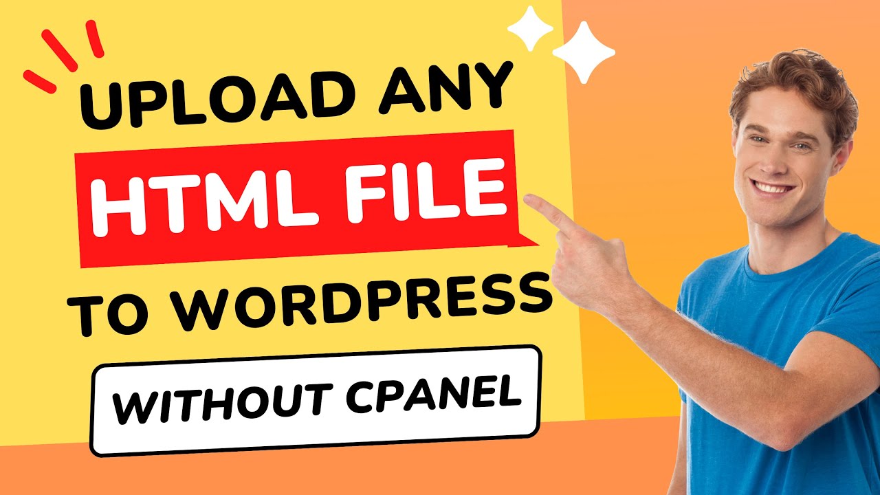 How to Upload HTML File to Website | Upload HTML Verification File to WordPress Website (Easiest)