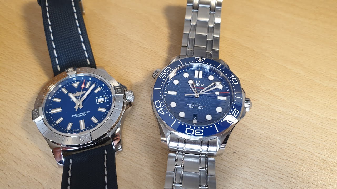 Which Luxury Watch is Superior? Breitling Avenger or Omega Seamaster?