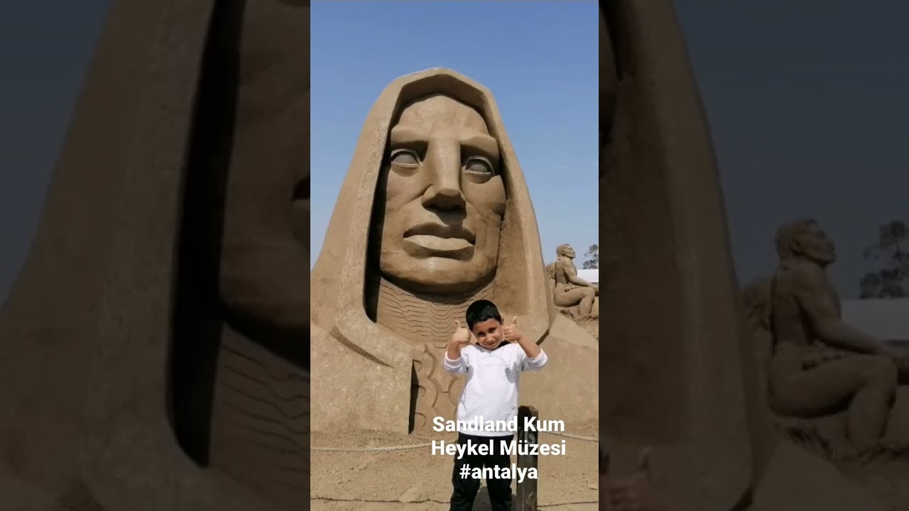 Kum Heykel M&uuml;zesi Sandland Antalya Turkey🇹🇷 #shorts