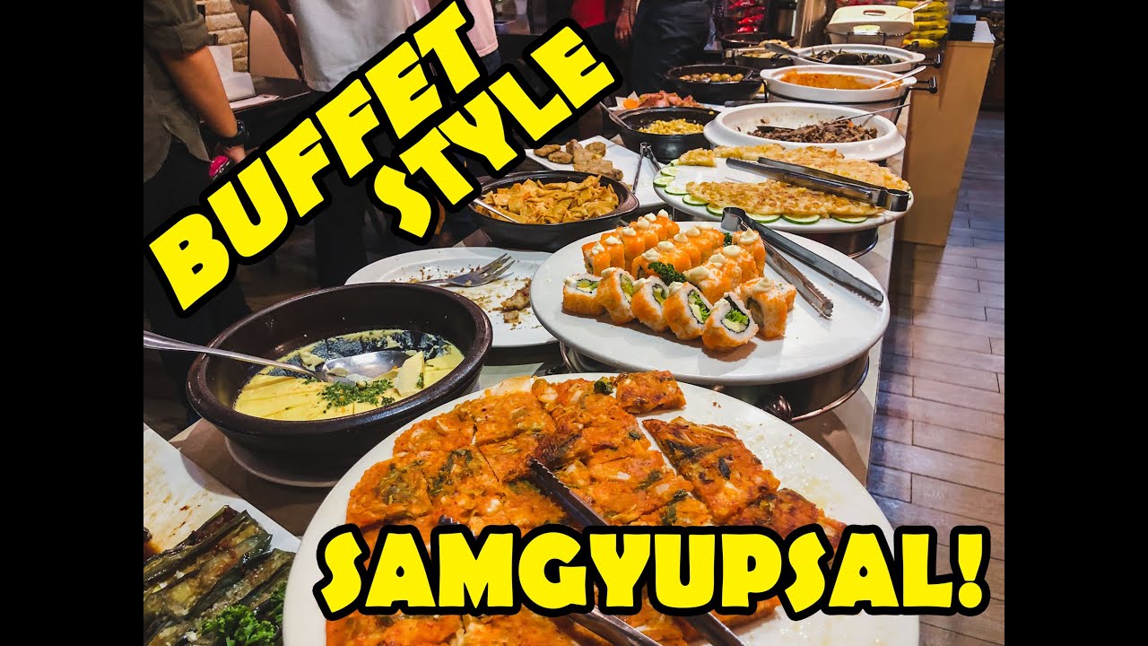 BUFFET STYLE SAMGYUPSAL!?? (SODAM restaurant)