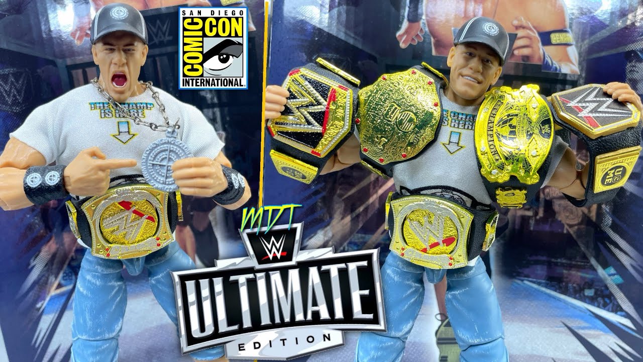 SDCC 2025 WWE ULTIMATE EDITION JOHN CENA CHAMP IS HERE FIGURE REVIEW!