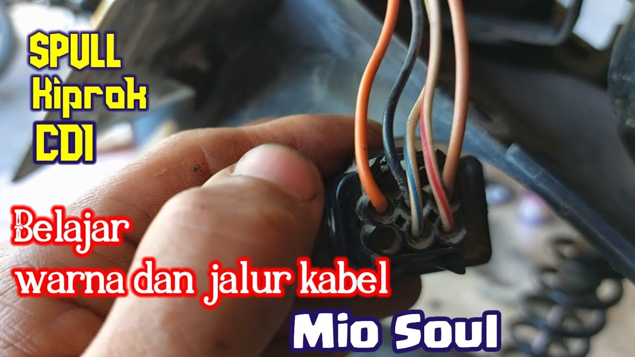 BELAJAR WARNA DAN JALUR KABEL MIO SOUL