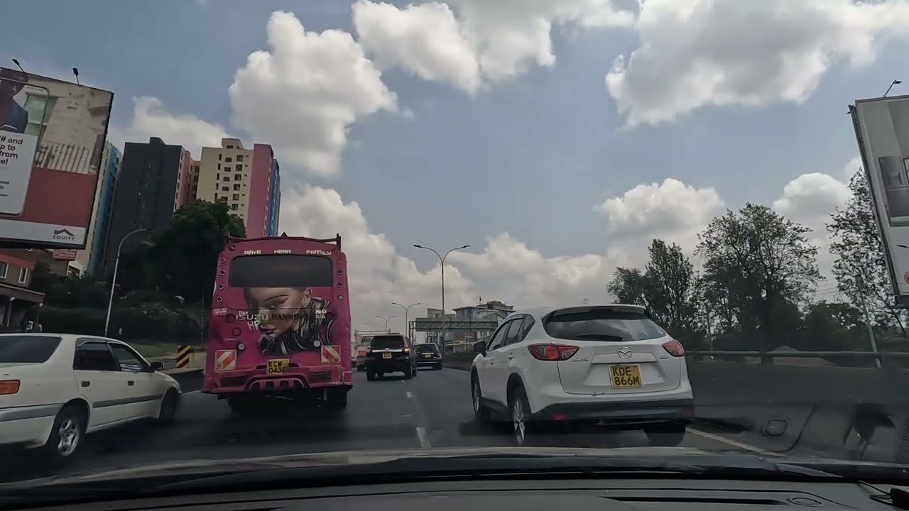 NAIROBI 4K: Scenic Drive Thika Rd - Ojijo Rd