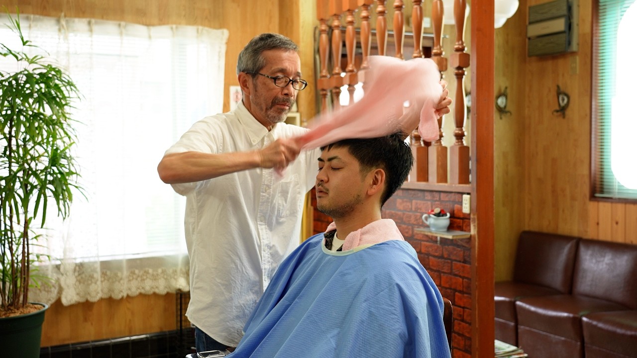 💈🇯🇵 Traditional Japanese Barber Shop: Full Grooming Service at 