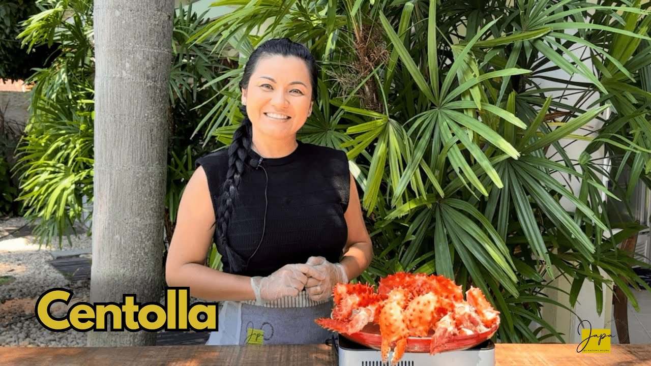Como prepara a centolla (king crab)