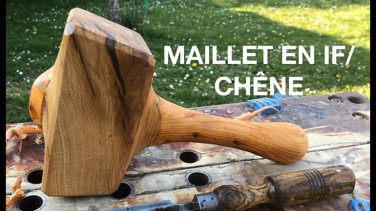 FABRICATION D'UN MAILLET À LA MAIN (SANS OUTILS ÉLECTRIQUES)