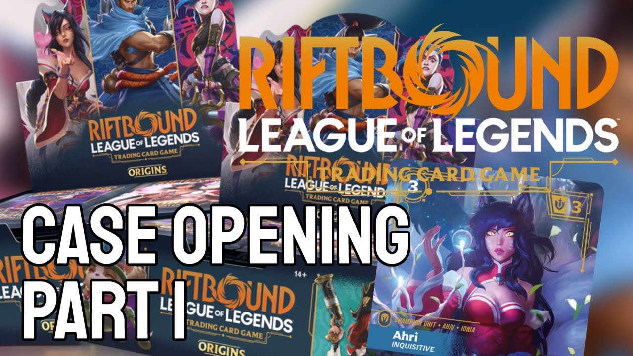 Открытие дела Riftbound Origins на английском языке, часть 1 | Riftbound