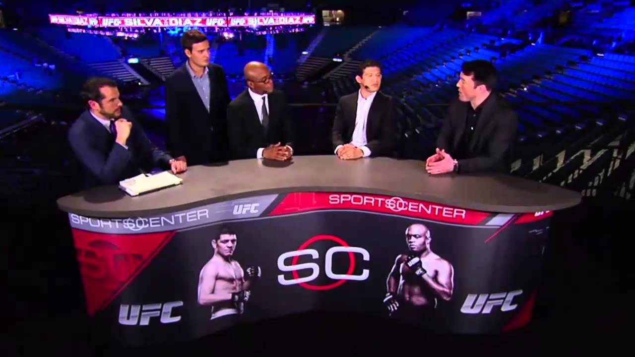 SHARING THE #LUB ON SC ANDERSON SILVA & CHAEL SONNEN UFC 183