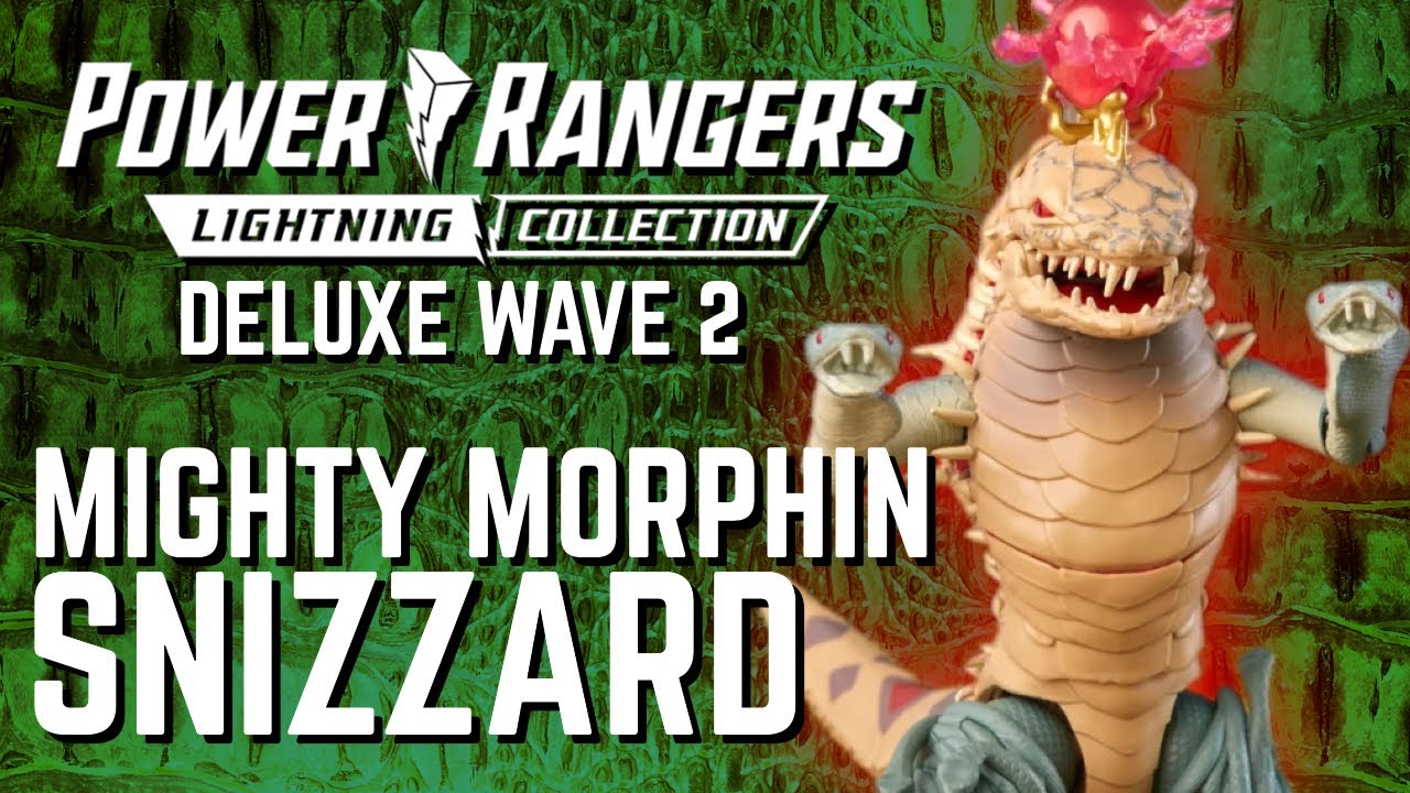 Power Rangers Lightning Collection- Mighty Morphin Snizzard (Deluxe Wave 2)