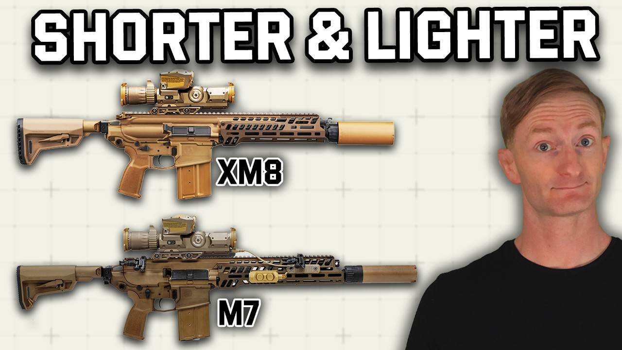 Новая армейская винтовка XM8 пытается решить самую большую проблему M7.