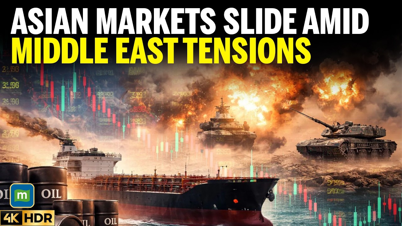 Asian Stocks Tumble as Middle East Tensions Rattle Global Markets