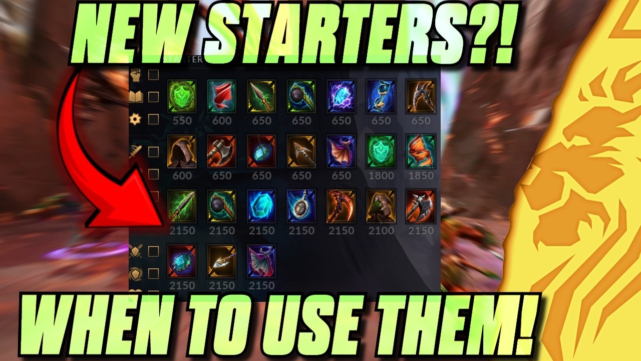 SMITE 2 NEW STARTERS EXPLAINED! – What They Do & When To Use Them!