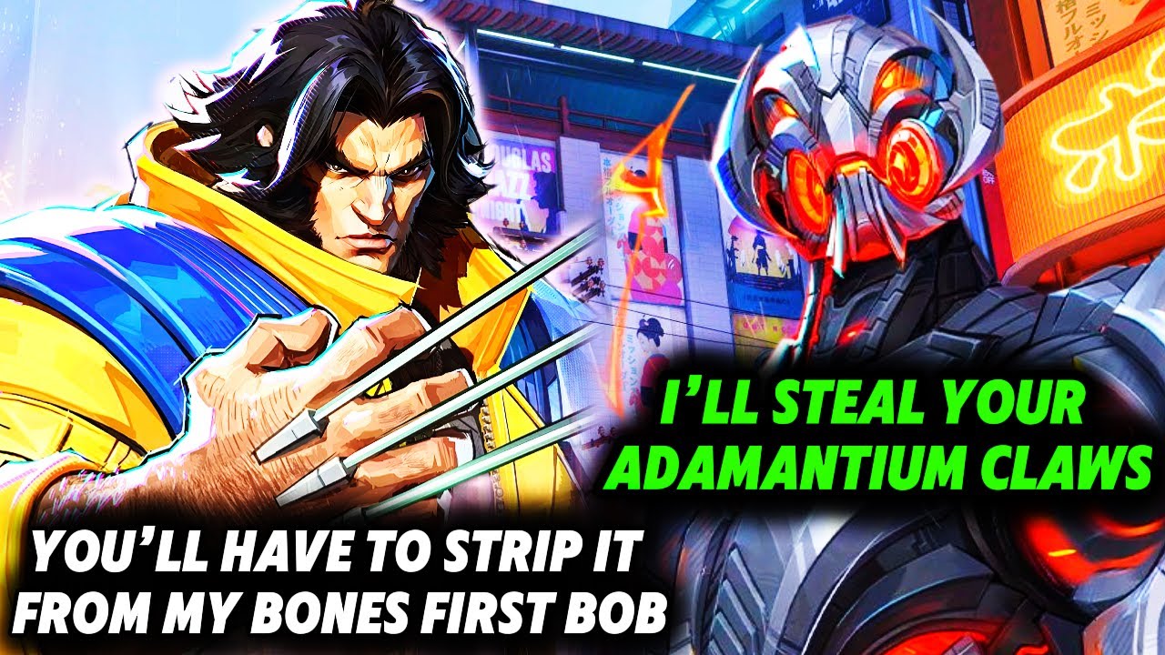 All Ultron Interactions unique in Marvel Rivals ( Ultimate Ultron ,Ultron Pym , Crimson Cowl )