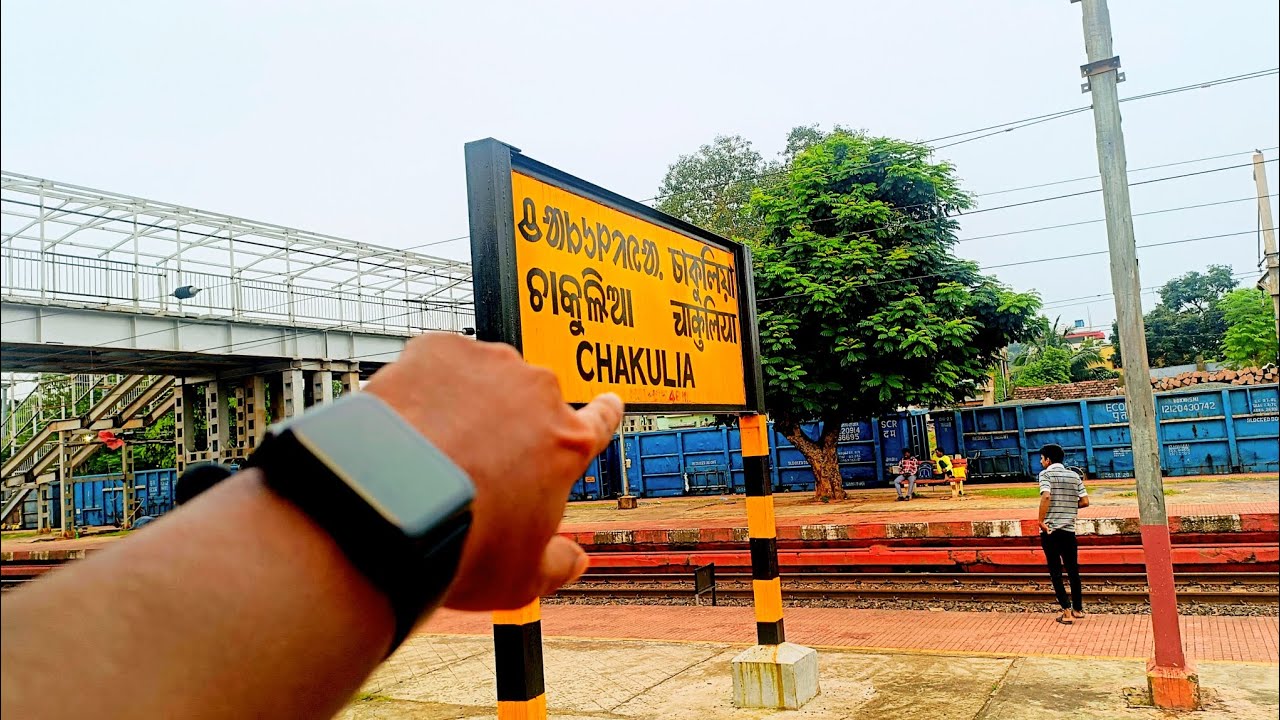 Chakulia railway station full video // #chakulia #station #traintravel #train 