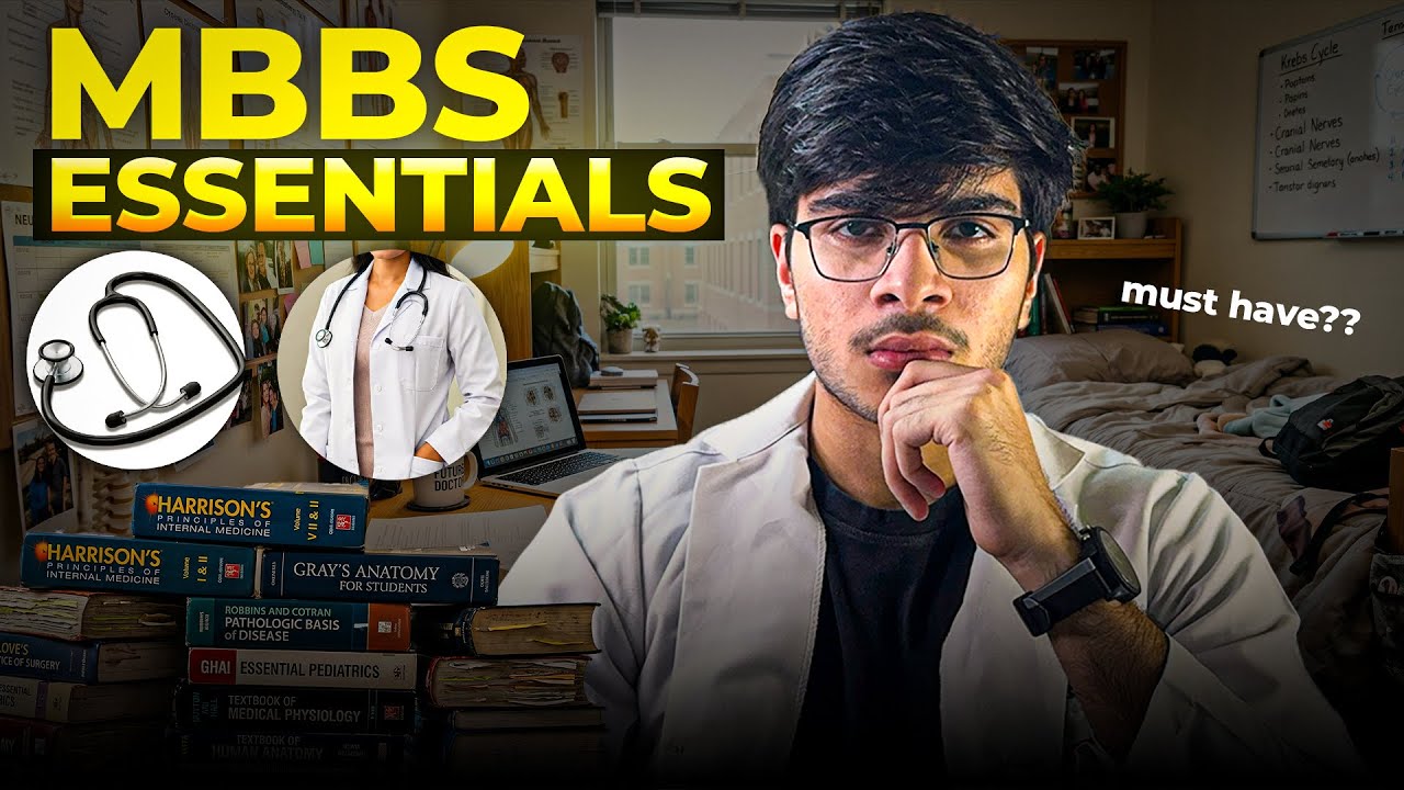 🚨Starting MBBS? DON&rsquo;T Buy Anything Before Watching This! 🩺📚 | 1st Year Essentials