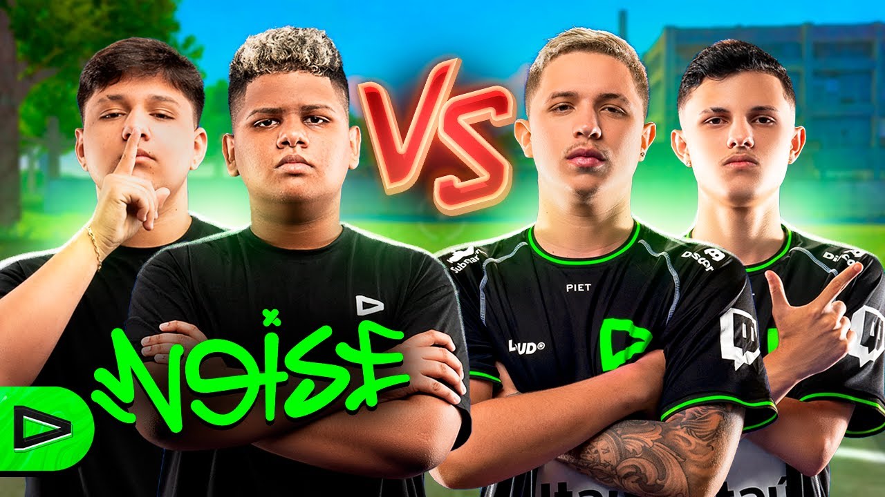 DUELO DE GIGANTES!! NOVA NOISE vs MOBILES!! Free Fire
