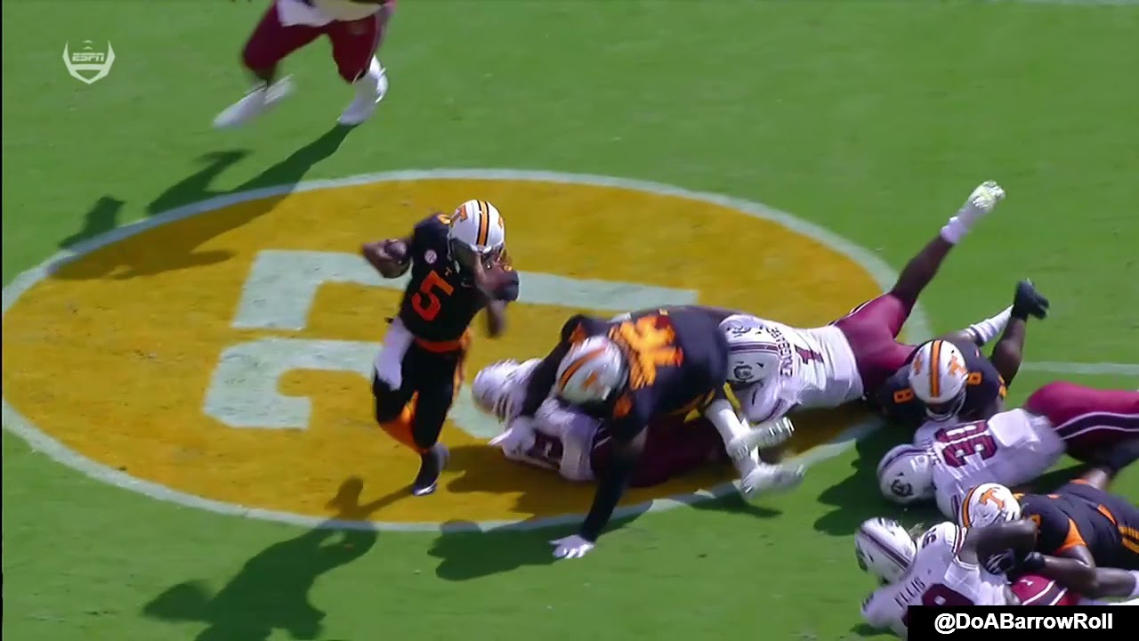 Tennessee OL/Offense vs South Carolina Defense (2021)