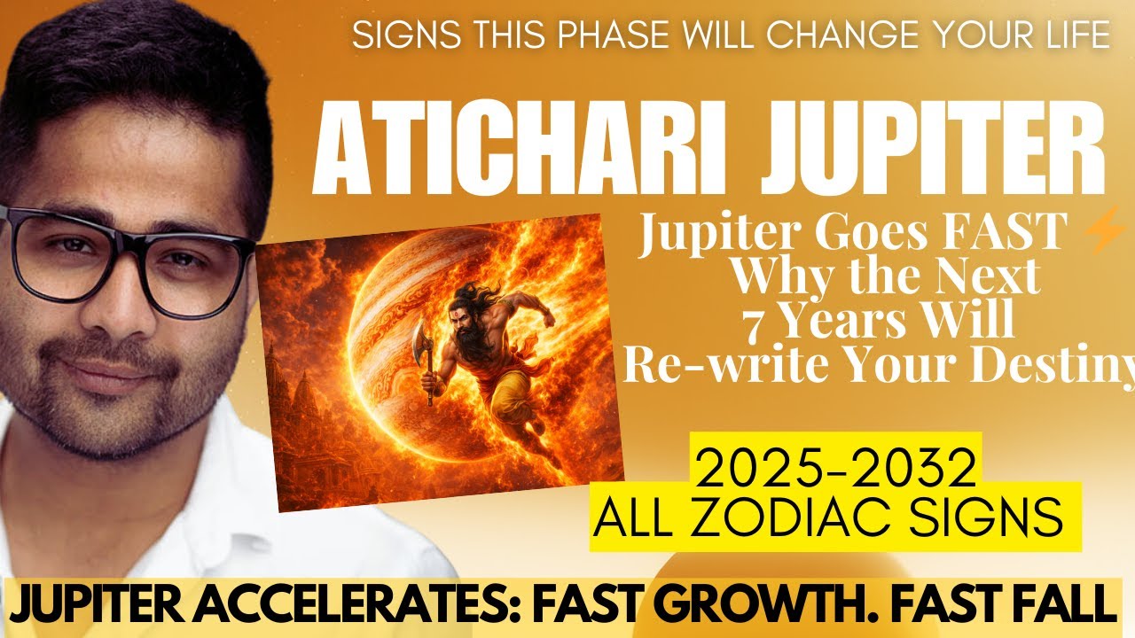 ATICHARI JUPITER  - 7 Years That Decide Your LIFE DIRECTION (2025–2032) @GISTTClips