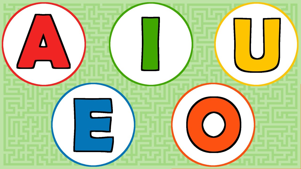 Aprendendo as vogais - Alfabetização
