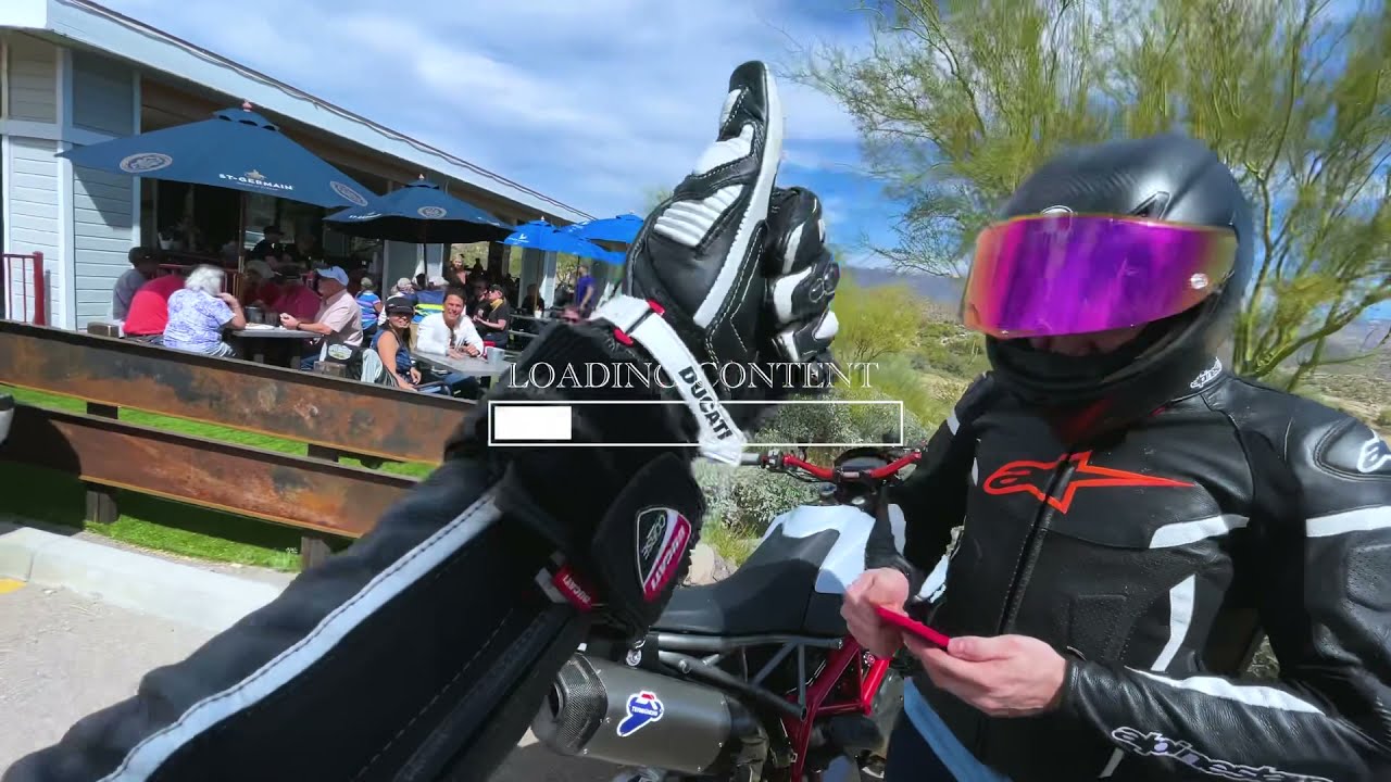 2022 Ducati Pikes peak onboard ride to Bartlett Lake