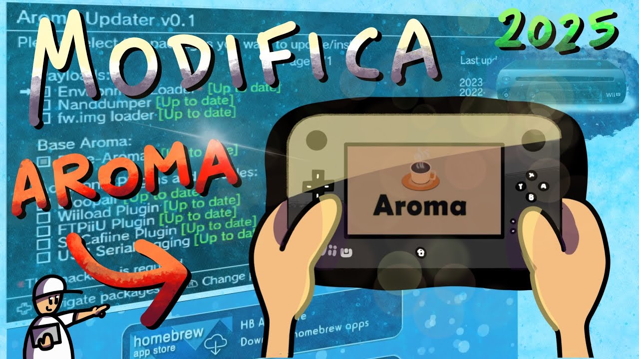 Ho modificato Wii U con AROMA nel 2025