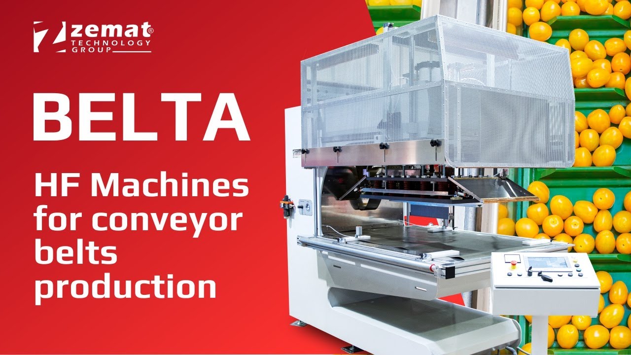 BELTA | High Frequency welding (HF Welders) machines for conveyor belts production