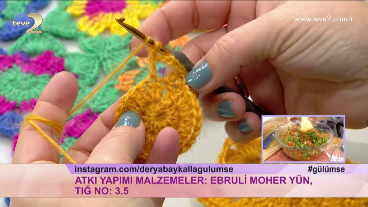 Derya Baykal'la Gülümse: Atkı Yapımı Uygulaması