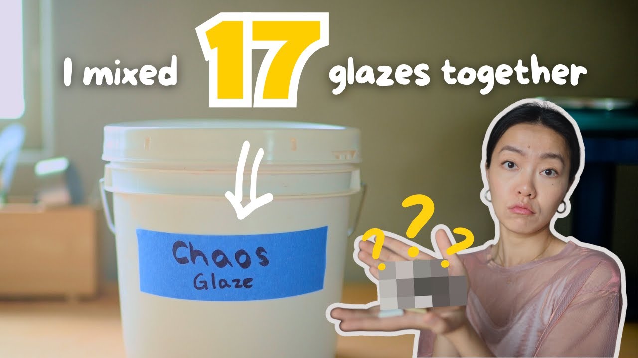 How I Mix My Own Glazes at Home + Chaos Glaze Reveal