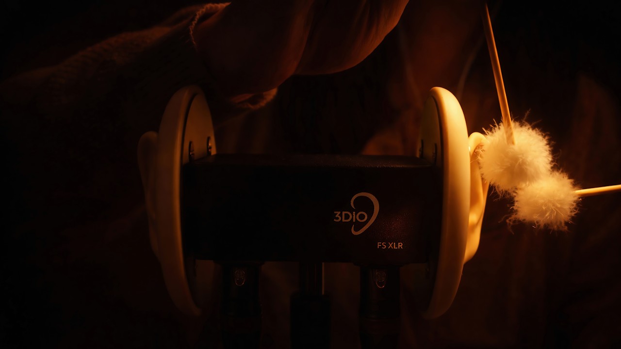 ASMR Very Close Ear Attention 👂 Soft Feather Triggers for Sleep (No Talking)