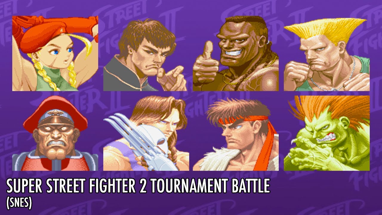 SUPER STREET FIGHTER 2 THE NEW CHALLENGERS TOURNAMENT BATTLE: #53 (IOS/SNES EMULATOR)