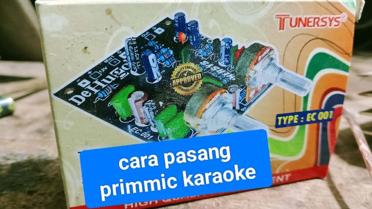 cara pasang preamp mic