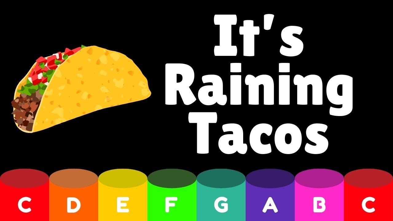 It's Raining Tacos | Boomwhacker Play Along