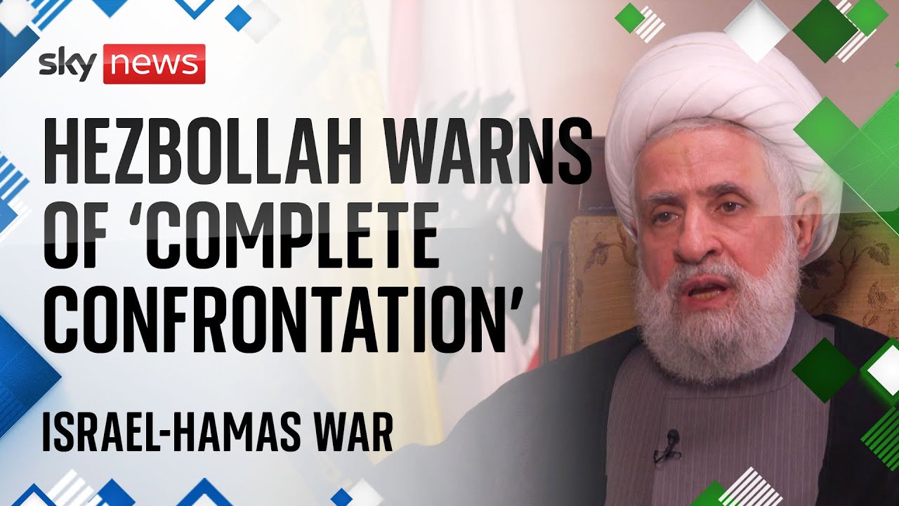 Israel-Hamas war: Hezbollah warns Israel against 'escalating aggression'