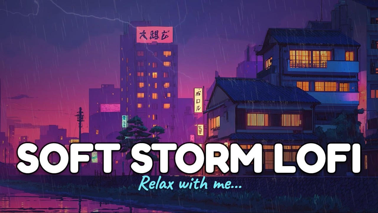 80s -90s Quiet City Tones  🎶| Slow Rain / Lofi / Music / Still City AM 🎧 | Cassette Echoes