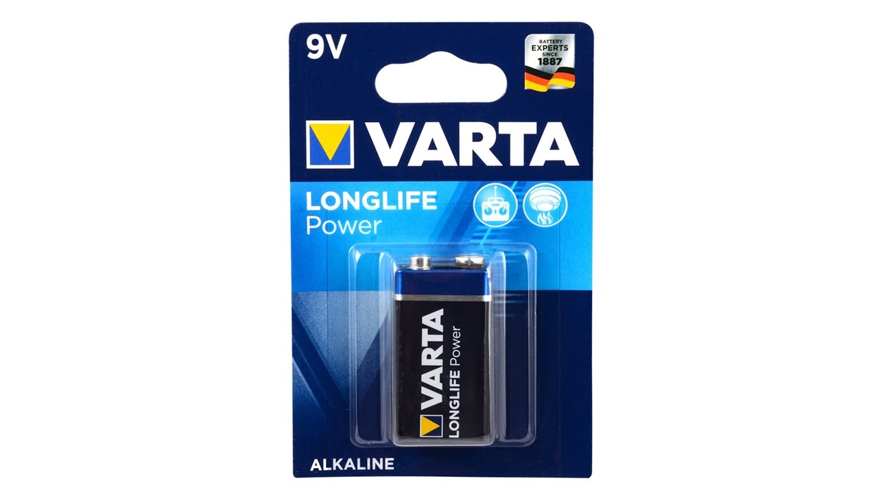 VARTA MN1604 4922 pil 9V 9 Volt alkalin alkaline cell batteries battery jetnetcomtr yan