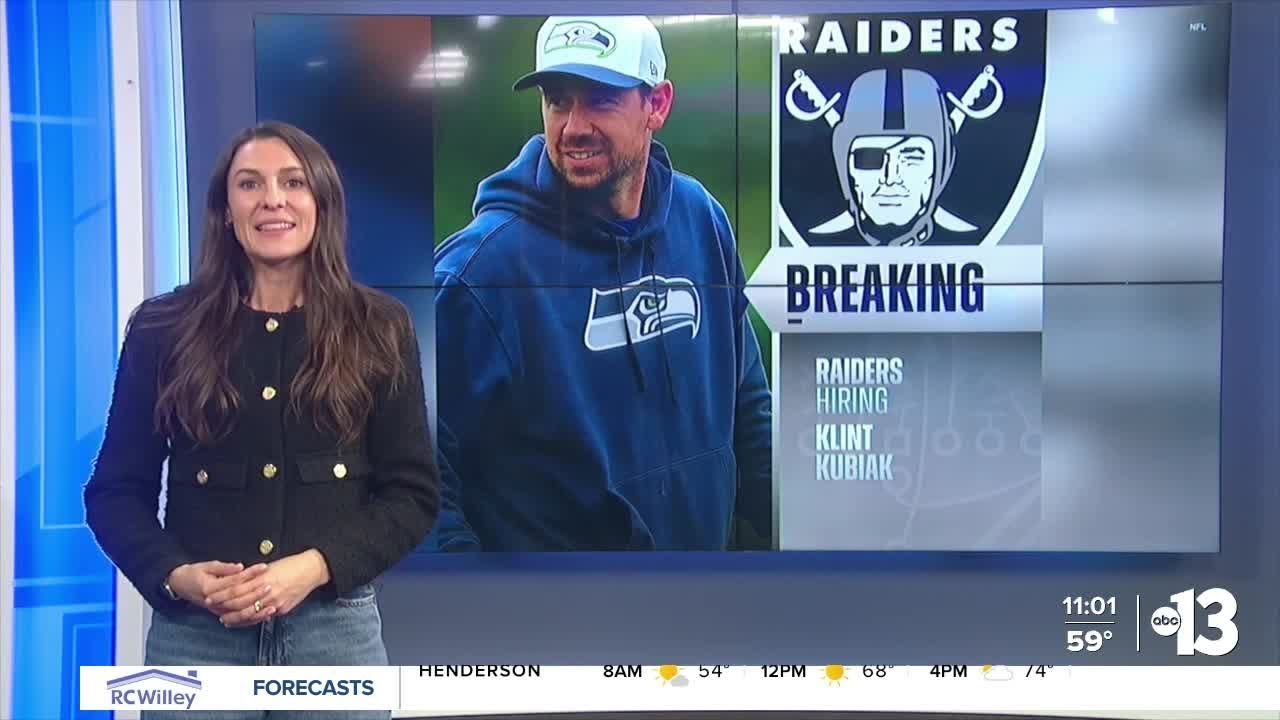 Klint Kubiak confirms he's the next Las Vegas Raiders head coach