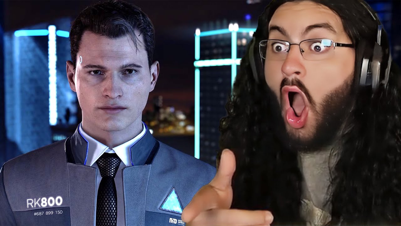 Tony Statovci Plays Detroit Become Human For The First Time
