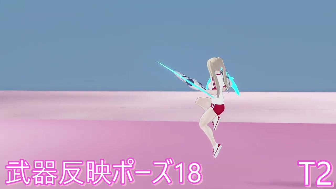 【PSO2NGS】武器反映ポーズ18