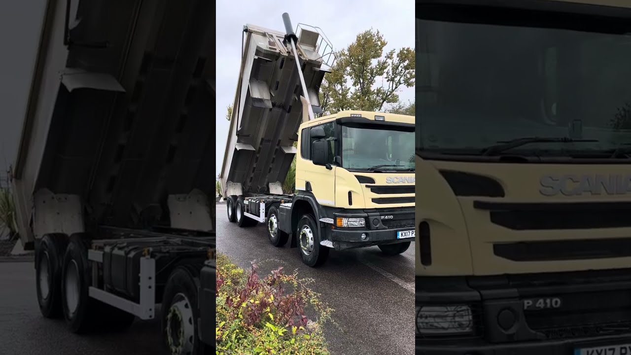 Scania P410 2017 Tipper