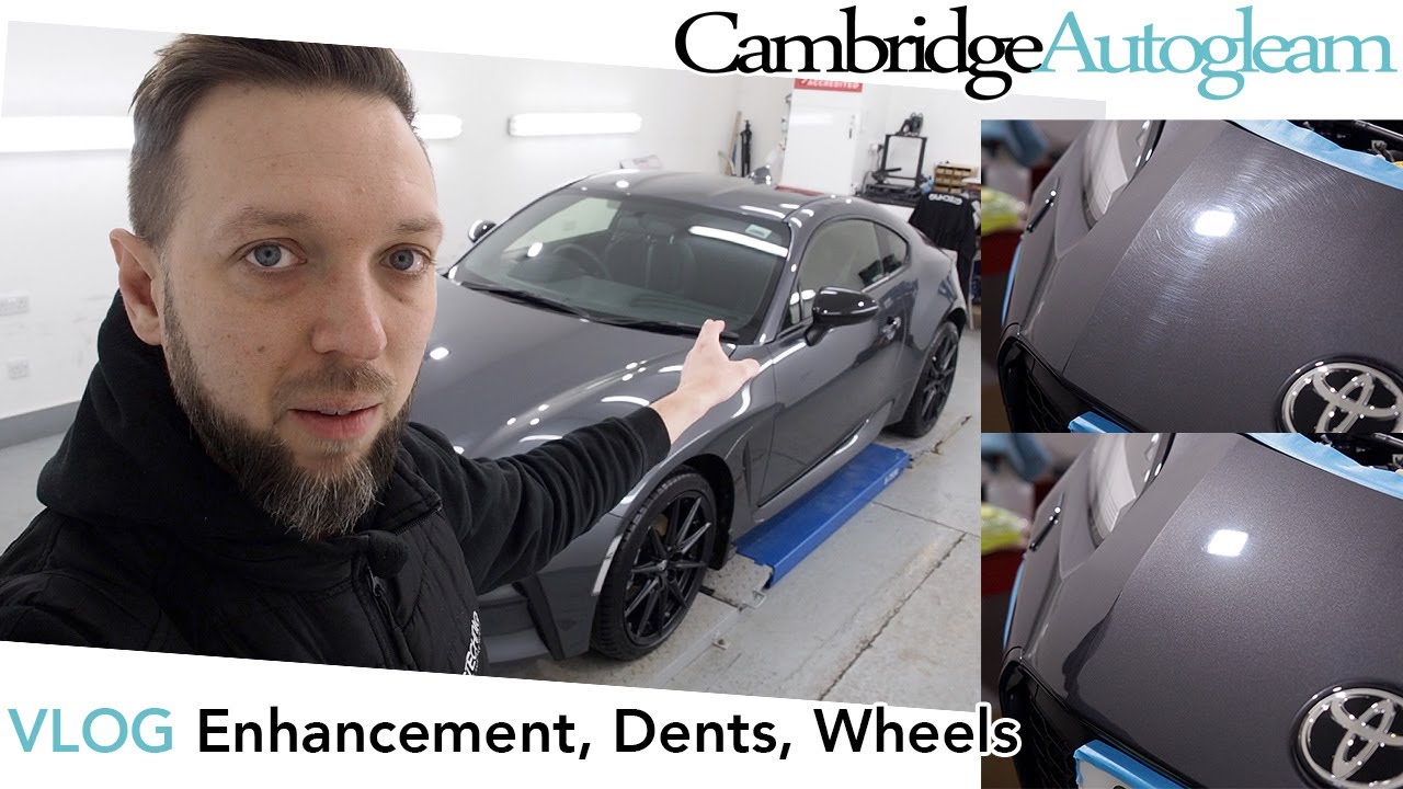 Toyota GR86. Enhancement, Dent Removal, Wheels off, Gtechniq | Cambridge Autogleam Detailing