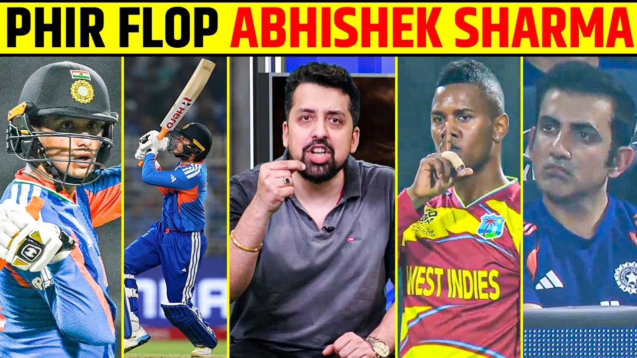 PHIR FLOP ABHISHEK SHARMA, T20 WORLD CUP DISASTER | ISLIYE DUNIYA BOLTI HAI SLOGGER? #abhisheksharma