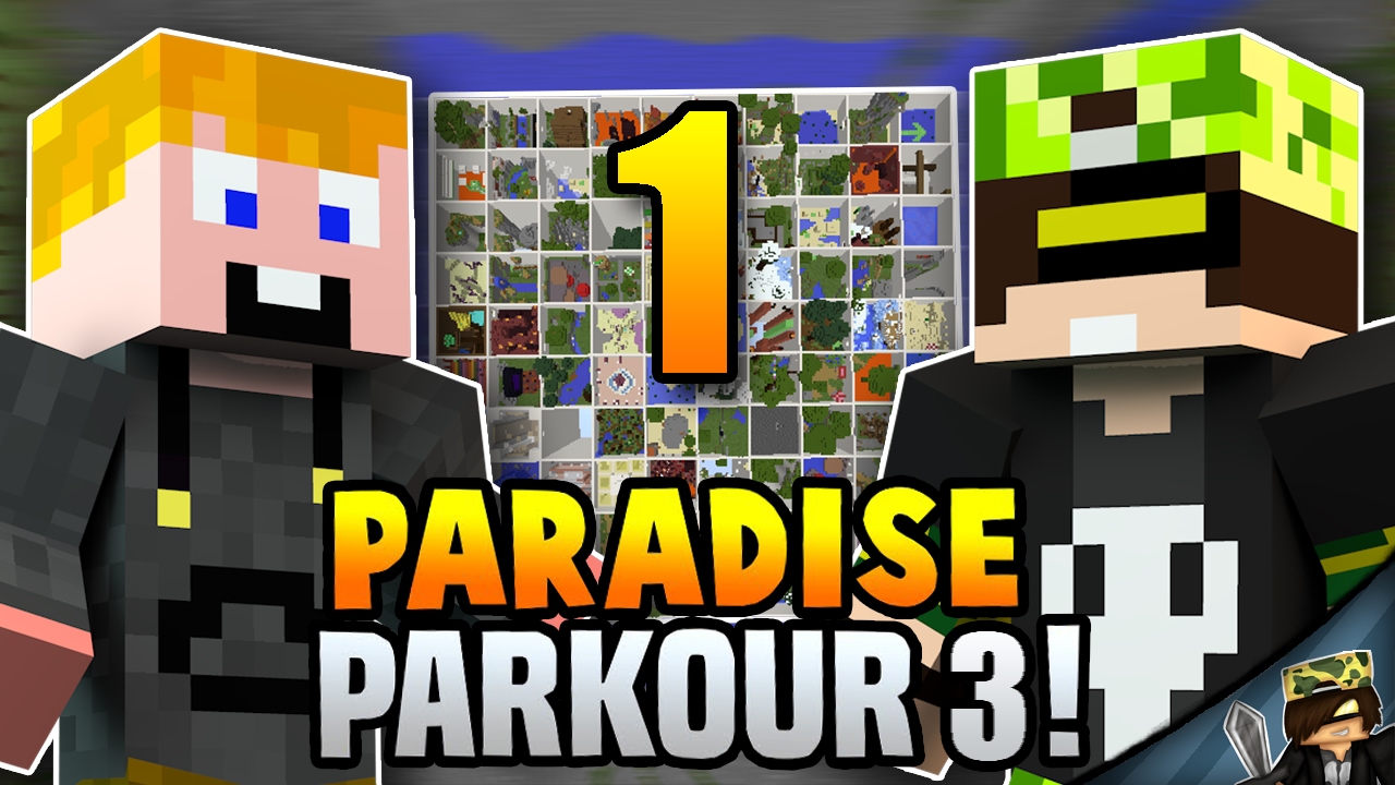 ÚÚÚGY ÚGY! - Minecraft: Parkour Paradise 3 w/zsDav
