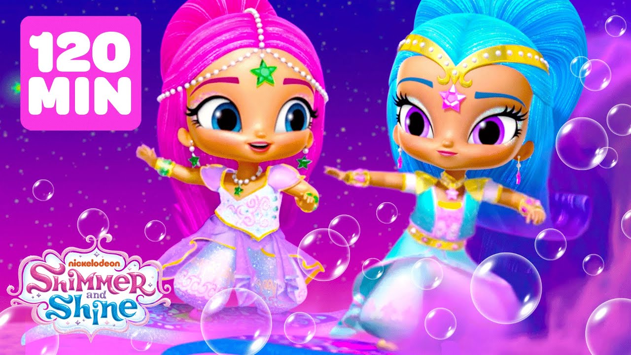 2 HOURS of Shimmer & Shine's Magical BEACH & Underwater Adventures! 🫧 🌊 w/ Leah | Shimmer and Shine
