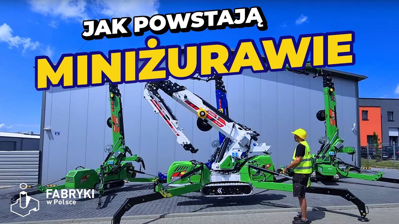 Jak powstają MINIŻURAWIE – Fabryki w Polsce