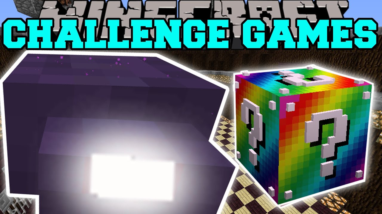 Minecraft: MIGHTY MITE CHALLENGE GAMES - Мод Lucky Block - Мини-игра с модами